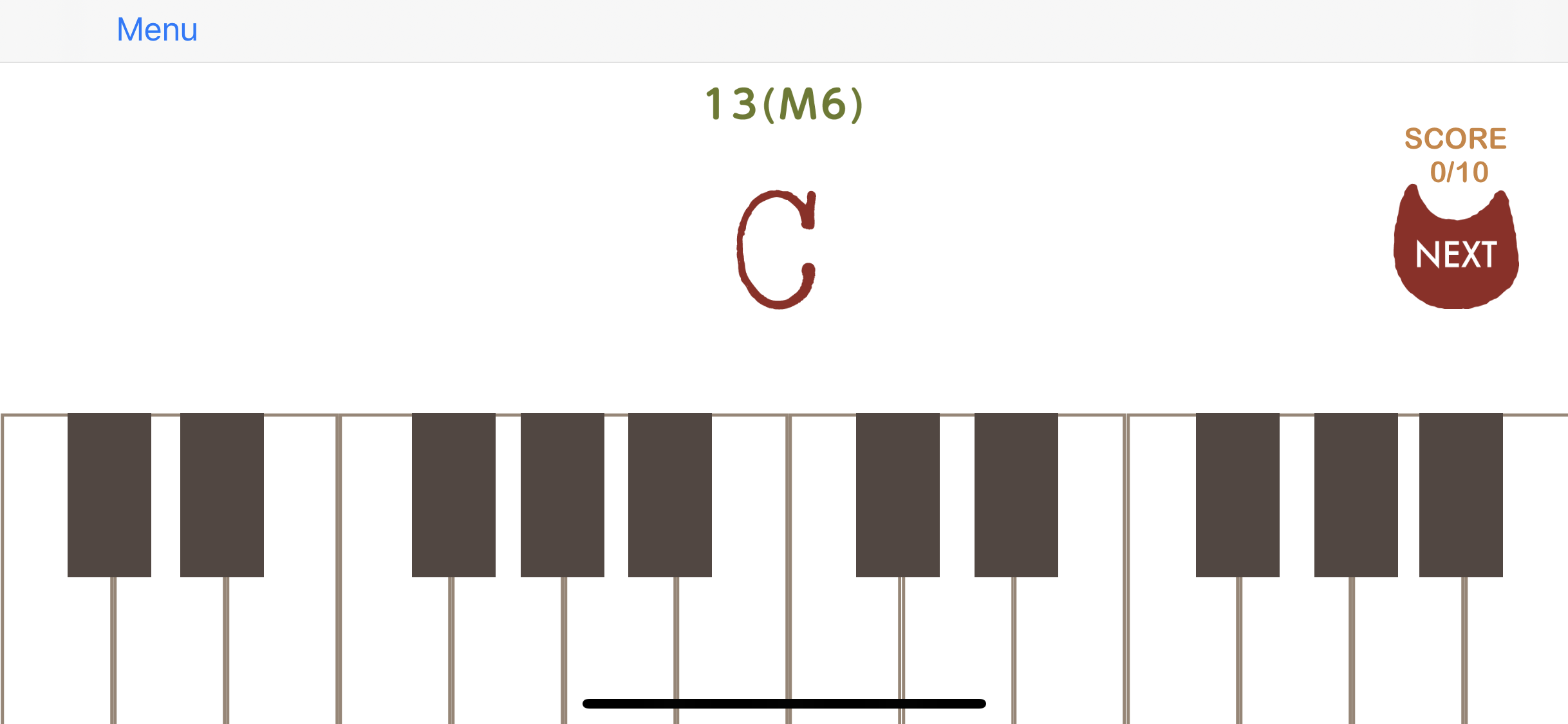 Jazz App Screen Practice Mode